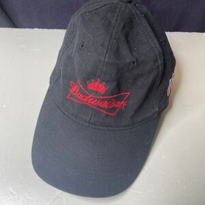 Budweiser NFL Super Bowl XLII Embroidered Baseball‎ Cap Black Adjustable